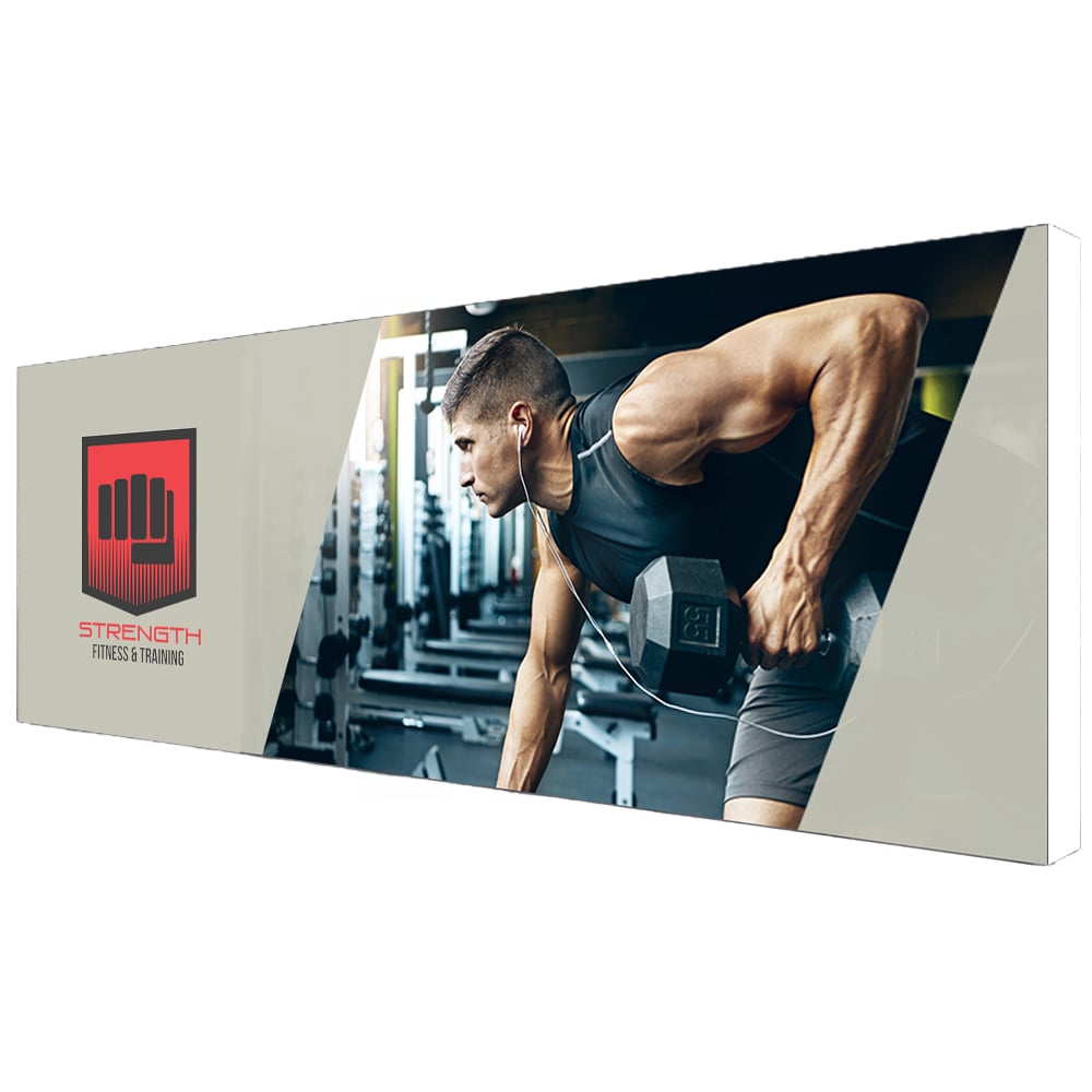 20x7.5ft. Lumiere Continuous Backlit — Double Sided Graphic Package